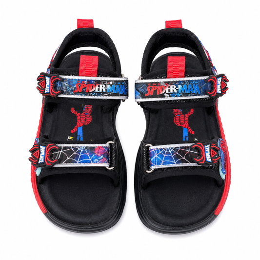 Kids Spider-Man Printed Cushioned Summer Sandals